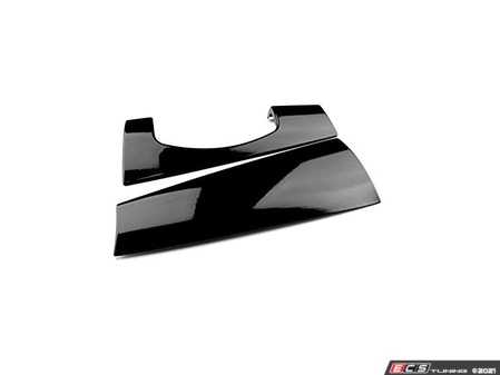 ES#4442363 - 51459288091B - Piano Black Dash Trim Covers - Set - Upgrade your dash and improve the interior - ECS - MINI