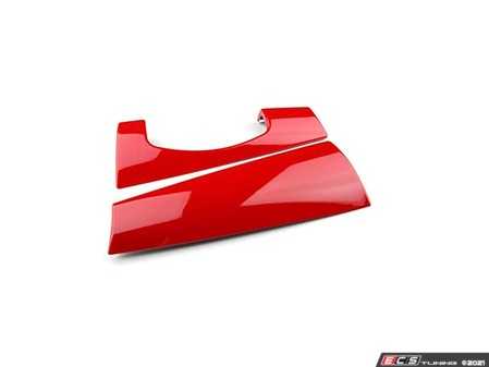 ES#4442365 - 51459288091RED - Red Dash Trim Covers - Set - Upgrade your dash and improve the interior - ECS - MINI