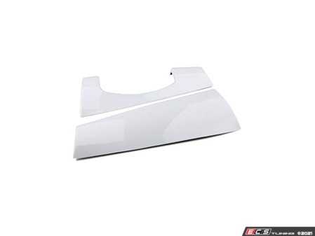 ES#4442368 - 51459288091W - White Dash Trim Covers - Set - Upgrade your dash and improve the interior - ECS - MINI