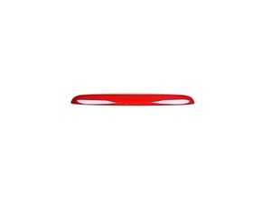 ES#4442414 - 51137167530RED - Trunk Lid Grip - Red Cover - Located above the license plate on the trunk - ECS - MINI