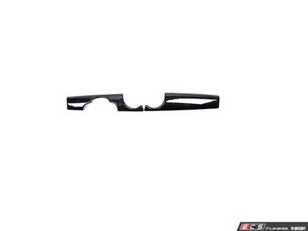 ES#4442427 - 51452752870 - Piano Black Dash Trim Covers - Set - Upgrade your dash and improve the interior - ECS - MINI