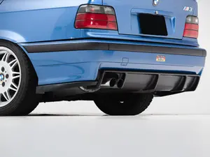 E36 M3 Turner Motorsport ABS Diffuser - Smooth Matte Black