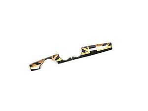 ES#4445692 - 51452752870GJ - Interior Trim Kit - Black And Gold Union Jack - Upgrade your dash and improve the interior - ECS - MINI