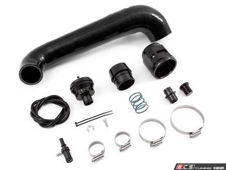 ES#3546544 - FMDV1  - Dump Valve Kit - Black - This Forge valve set up is designed to fit with the standard intake for fun noises and performance - Forge - Volkswagen