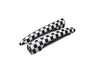 ES#4445764 - 51247228923CH - Door Handle Split Door - Checkered Cover Set - Add on some design trim to your factory door handles - ECS - MINI