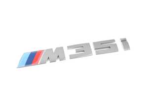 ES#4189064 - 51148072122 - Model Emblem - X Drive M35I - Genuine BMW - BMW