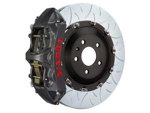 ES#4446048 - GT-S-1N-.9003A - Brembo GT-S Front Big Brake Kit - 380mm Type 3 Slotted - Features Slotted Rotors and Black Hard Anodized 6-Piston Calipers - Brembo - BMW