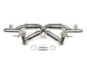 ES#4446121 - FS.AUD.R820V10.V - Valvetronic Supersport X-Pipe Exhaust System  - Experience maximum gains of over 53whp and 47 ft/lbs of torque with a full V10 exhaust roar! - Fabspeed - Audi
