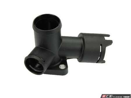 ES#4446147 - 03H121133 - Cylinder Head Cooling Flange - Located on the side of the engine attached to the thermostat housing - URO - Audi Volkswagen