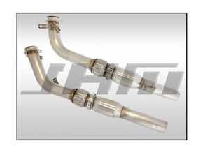ES#4446172 - B7RS4-DP275 - JHM Downpipes Stainless Steel 2.75 Inch - Let that 4.2 engine roar! - JH Motorsports  - Audi