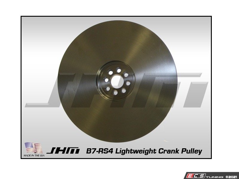 JH Motorsports B7RS4LWCP JHM Lightweight Crank Pulley