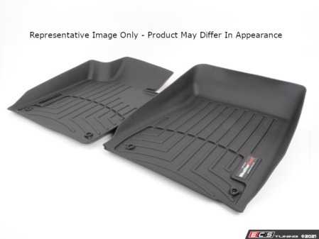ES#4443277 - 4416731 - G22/82 Front FloorLiner - Black - Laser measured for perfect fitment and ultimate protection against moisture and debris - WeatherTech - BMW
