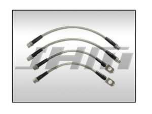 ES#4046126 - JHM-SBLK1500 - Front & Rear Stainless Steel Brake Line Kit - These are high-quality, stainless lines that are DOT approved. - JH Motorsports  - Audi Volkswagen