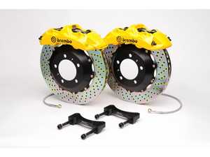 ES#3083898 - 1N1.9003A - Front Brembo GT 6 piston Big Brake Kit - 380x34mm - Your choice of caliper color and rotor style! - Brembo - BMW