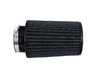 ES#3697632 - 003675ECS02-02 - Black Synthetic "Dry" Air Filter Element (3.0") - High flow, reusable air filter. Used as a replacement filter to an ECS intake system or for your custom intake project. 5" Base OD / 7" Filter Height / 4.5" Top OD - ECS - Audi BMW Volkswagen