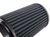 ES#3697632 - 003675ECS02-02 - Black Synthetic "Dry" Air Filter Element (3.0") - High flow, reusable air filter. Used as a replacement filter to an ECS intake system or for your custom intake project. 5" Base OD / 7" Filter Height / 4.5" Top OD - ECS - Audi BMW Volkswagen