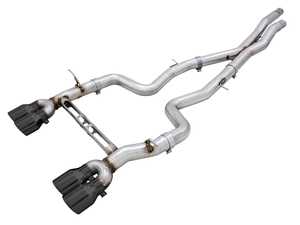 ES#4447425 - 3020-43087 - AWE Track Edition Catback Exhaust - Diamond Black - Go even more aggressive with your exhaust! - AWE - BMW