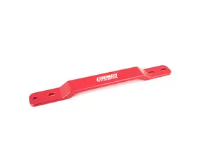 Billet Aluminum Tunnel Brace - Rear - Red Anodized