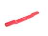 ES#4416085 - 018928LA01-02 - Billet Aluminum Tunnel Brace - Rear - Red Anodized - Replace your OEM stamped steel brace with our heavy-duty solid aluminum tunnel brace! - ECS - Audi Volkswagen