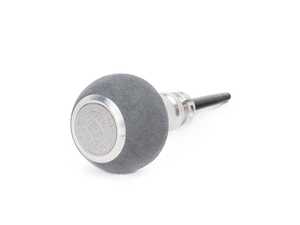 ES#4424384 - GS2-BMA-2UF - GS2 Automatic Shift Knob - Silver w/ Gray Alcantara - Just because your BMW doesn't have a third pedal, doesn't mean it should be stuck with some goofy shifter. - Black Forest Industries - BMW