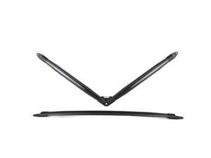 ES#4391015 - 013800LA01 - G80/G82/G87 M2/M3/M4 Turner Motorsport Carbon Fiber Strut Brace - Reduces chassis flex by triangulating the front end for improved handling and control, while enhancing your vehicle's appearance with this beautiful, unique carbon fiber strut brace. - Turner Motorsport - BMW
