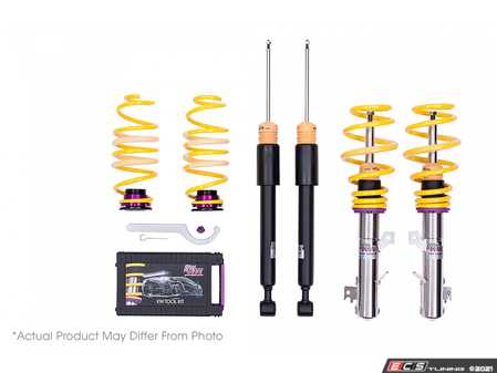 ES#4456834 - 102200DA - KW V1 Series Coilover Kit - Variant 1 coilovers offer the best balance between sporty driving and comfort - Lowering of 1.2"-2" Front & Rear - KW Suspension - BMW