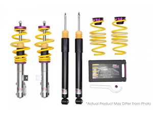 ES#4456837 - 152200DA - KW V2 Series Coilover Kit - Variant 2 coilovers offer sport handling with adjustable rebound dampening - Lowering of 1.2"-2" Front & Rear - KW Suspension - BMW