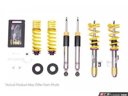 ES#4456841 - 352200DA - KW V3 Series Coilover Kit - The ultimate in coilover technology featuring double adjustable dampening - Lowering of 1.2"-2" Front & Rear - KW Suspension - BMW