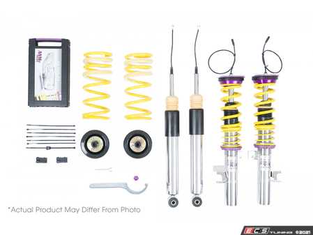 ES#4456843 - 39020049 - KW DDC Plug & Play Coilover Kit - The KW Dynamic Dampening Control (DDC) coilover kit gives you all the control you could ever want. With a click of a button you get individual lowering and three different damper setups - Lowering of 1.2"-2" Front & Rear - KW Suspension - BMW