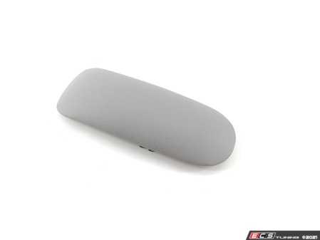 ES#4460447 - 51166954297GRAY - Armrest Pad For Center Console With Armrest Leatherette - Gray - Replace your broken and non locking armrest - ECS - MINI