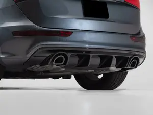 B8 Q5 Rear Diffuser - Gloss Black