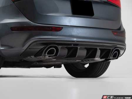 ES#4642532 - 012598la01KT - B8 Q5 Rear Diffuser - Gloss Black - Add some aggressive styling to your Audi! - ECS - Audi