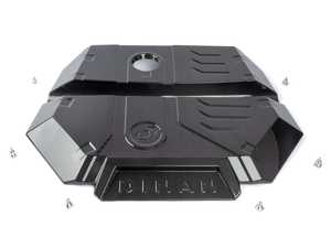 ES#4460647 - D590-0001 - Carbon Fiber Engine Cover - Add some aesthetic charm to an otherwise humble X3M/X4M engine bay! - Dinan - BMW