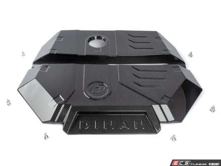 ES#4460647 - D590-0001 - Carbon Fiber Engine Cover - Add some aesthetic charm to an otherwise humble X3M/X4M engine bay! - Dinan - BMW