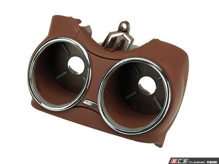ES#4460711 - 21968004143C99 - Cup Holder Assembly - Amaro Red - Replacement cup holder in Amaro Red (Color Code 3C99) - URO - Mercedes Benz