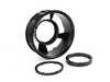 ES#4460931 - M57.SILVER - Billet Fan Shroud - Silver - Porsche 911/930 - Dress up your flat 6 with a new Fan Shroud! - Rennline - Porsche