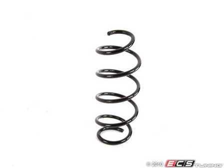 ES#315889 - 1K0411105AQ - Front Spring - Priced Each - Marked with 1 violet, 1 orange, and 1 blue paint mark.  Also marked with 1 gray and 4 blue paint marks. - Genuine Volkswagen Audi - Volkswagen