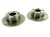 ES#1549 - 4A0615601AKT3 - Rear Brake Rotors - Pair (245x10) - Restore the stopping power in your vehicle - Balo - Audi Volkswagen