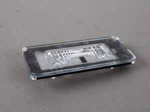 ES#77832 - 51132756227 - Rear License Plate Light Lens - Priced Each R56 R57 R58 R59 - Replace your missing or yellow lens - Genuine MINI - MINI