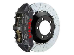 ES#4461116 - 1M3.8008AS - Front Brembo GT-S Big Brake Kit - 355x32mm 2-Piece - Upgrade to 2 piece rotors (Type 3 slotted), 6 piston calipers (black), & high performance Brembo pads - Brembo - BMW