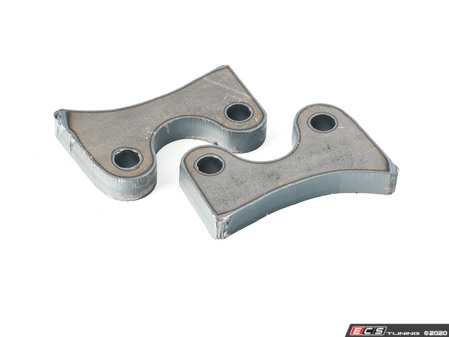 ES#4428510 - K0025 - E30 Rear Dual Caliper Mount Weld On Brackets - Enables the installation of a second brake caliper on the rear of your BMW - Garagistic - BMW