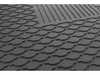 ES#4461132 - V20-4094 - E83 All Weather Floor Mat Set - Black - Set includes both front and rear floor mats - Vaico - BMW