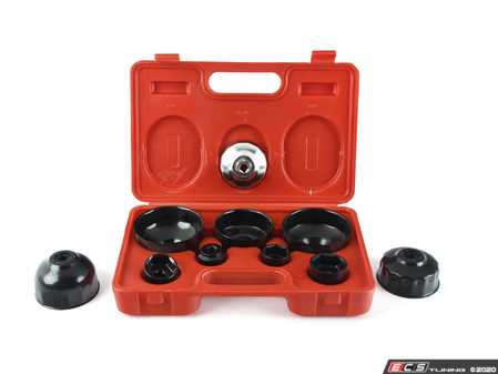 ES#2932868 - CTA026400 - 10 Pc. Oil Filter Wrench Kit - For removal of Oil & Fuel Filter Housings and spin-on filters. - CTA Tools - Audi BMW Volkswagen Mercedes Benz MINI Porsche