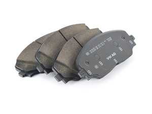 ES#4366879 - 3QF698151D - Front Brake Pad Set - Restore factory stopping - Genuine Volkswagen Audi - Volkswagen