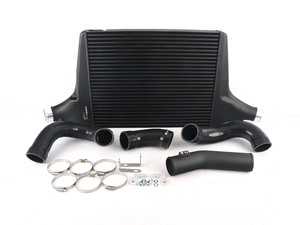 ES#4418610 - 200001120.PIPE - Competition Intercooler With Charge Pipe Kit - The high performance intercooler core provides a 134% larger frontal area and 105% more volume compared to the stock mounted intercooler.
Includes charge pipe kit. - Wagner Tuning - Audi