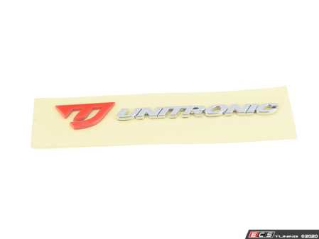 ES#4362347 - UH016-GR4 - Unitronic Signature Badge - Get yours NOW and represent Unitronic with pride! - Unitronic - Audi Volkswagen