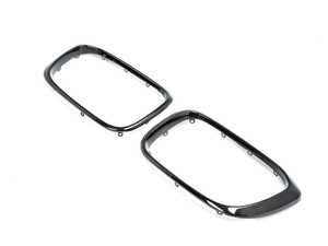 ES#4464198 - ATK-BM-0118-CF-M - Replacement Carbon Fiber Front Grille Surrounds - Replace your grille surrounds without worry of overpaying for all new grilles! - AUTOTECKNIC - BMW