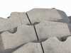 ES#4460543 - 4M0698151BD - DFC 3000 Ceramic Brake Pads - Dynamic Friction  - Audi