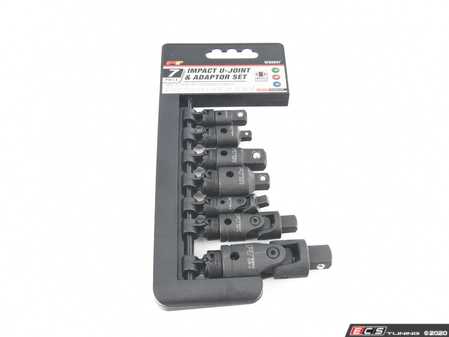 ES#4371231 - W30937 - 7pc Impact U Joint & Adaptor Set - Chrome vanadium alloy steel construction for strength and durability. - Performance Tool - Audi BMW Volkswagen Mercedes Benz MINI Porsche