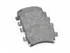 ES#4416690 - 1K0698451S - Rear Brake Pad Set (Pads ONLY) - Restore braking performance and stop safely - Genuine Volkswagen Audi - Audi Volkswagen